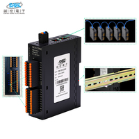 Módulo de E/S Distribuidas Ethernet/IP con Protocolo EtherCAT, 16DI 16DO 2*RJ45, Entrada y Salida Digital