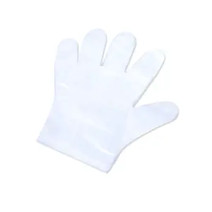 Produsen sarung tangan transparan sekali pakai kontak makanan sarung tangan Pvc bebas membersihkan sarung tangan vinil-beli bubuk Pvc