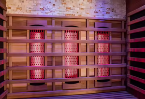 ساونا داخلية بعيدة الأشعة تحت الحمراء ، كابينة أوكسجين ملح الهيمالايا ، مؤين <span class=keywords><strong>3</strong></span> أشخاص ، ساونا بالأشعة تحت الحمراء - Product Image 6