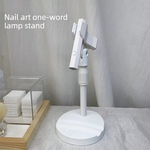 ขายึดโคมไฟเล็บ LED 360 องศา ขายึดเครื่องแบบหมุนได้ ที่ยึดคลิปไฟยูวี สามารถวางโทรศัพท์มือถือได้ - Product Image 2