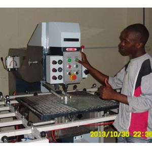 קל להשתמש במקדח זכוכית חור כיוונית מכונת קידוח זכוכית מחיר ציוד קידוח - Product Image 4