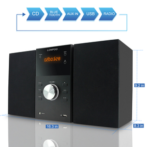 Système audio domestique DVD à design privé adapté avec haut-parleurs - Product Image 3