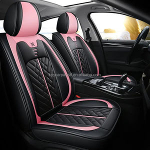 Housse de siège de voiture en cuir Nappa perforé, design sportif, respirante, pour toutes les saisons, pour <span class=keywords><strong>Audi</strong></span> A6L - Product Image 2