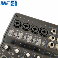 Console de mixage audio portable 10XU, console de mixage professionnelle 10 voies, contrôleur DJ 10 canaux pour système de sonorisation de scène