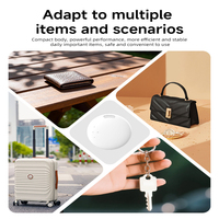 Localizador Inteligente Bluetooth Antipérdida con Alarma Bidireccional, Batería de 1 Año, Sistema Dual, Compatible con Apple Find My y Google Find Hub IOS