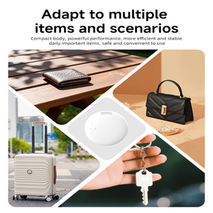 Traceur Bluetooth anti-perte avec alarme bidirectionnelle, localisateur intelligent, cloud, 1 an d'autonomie de la batterie, double système, compatible Apple Find My et Google Find Hub, iOS - Product Image 1