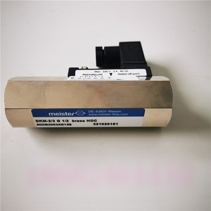 Interruptor de Flujo Meister DKM-2/3 G 1/2 Latón NOC 0.8-3 L/Min Sensor IP12 Alemania - Product Image 1