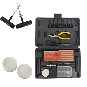 Juego de 93 piezas de herramientas de reparación rápida de neumáticos para automóviles y motocicletas - Product Image 1