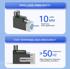 Vanne solénoïde micro 3/2 SHINYEE DC24V/12V 10mm Mini 3 voies Pièces pneumatiques <span class=keywords><strong>pour</strong></span> machine à tricoter des chaussettes - Product Image 4