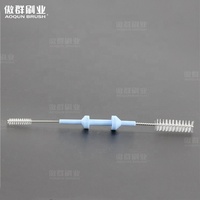 Brosse de nettoyage endoscopique flexible, brosse médicale chirurgicale flexible, brosse de nettoyage pour verrerie de laboratoire, brosse de nettoyage médicale de 1,5 mm