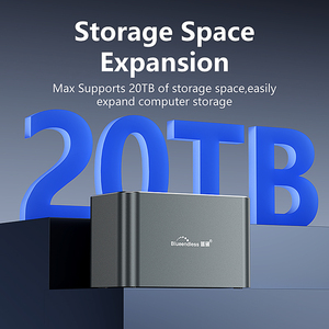 SSD <strong>HDD</strong> Enclosure Hard Drive <strong>Docking</strong> <strong>Station</strong> Type C Type-C USB-C to 2.5 3.5 SATA <strong>HDD</strong>/SSD <strong>Docking</strong> <strong>Station</strong> for 2.5/3.5 Inch - Product Image 5