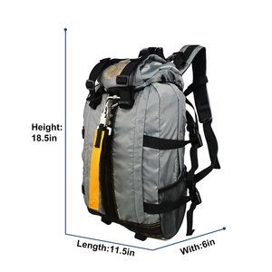 Mochila táctica personalizada de nailon para ordenador portátil para hombre, bolsa desplegable con cierre de cremallera para deporte, senderismo y acampada - Product Image 5