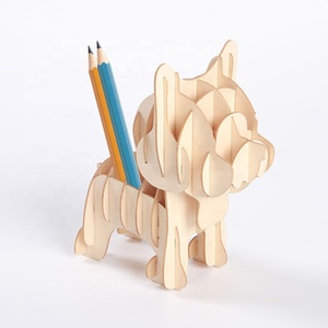 2025 làm bằng tay 3D ghép hình bằng gỗ Câu Đố tự làm đồ chơi câu đố trong các hình thức của một cây bút chì gỗ thủ công Quà Tặng - Product Image 3