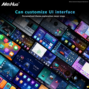 Autoradio MeiHua 7/9/10.33/12.3/13.3 pouces 2 Din Android, autoradio Android Auto Carplay, lecteur DVD de voiture, navigation GPS - Product Image 5