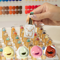 ZRKGEL Vente en gros TPO sans HEMA 100 couleurs Teddy Bear Uv Jelly Gel Polish Resin Uv Gel Marque privée Soak off Échantillon gratuit Uv Gel
