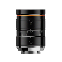 Objectif optique HIKROBOT série KF-E MVL-KF0618M-12MPE 1,1 pouces 6 mm F1.8 12MP haute résolution, faible distorsion, iris manuel, monture C 66 mm