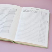 Cuadernos Ecológicos Personalizables con Tapa Dura de Tela de Lino y Logotipo Dorado, Diarios de Autocuidado, Planificador A5, Diario de Lectura, Libro de Gratitud, Agenda