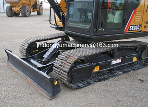 รถขุดขนาดเล็กแบบตีนตะขาบ Sany SY95C เครื่องยนต์ Yanmar ชั่วโมงการทำงานต่ำ มีปั๊มในสต็อก - Product Image 5