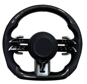 Volante Modificado de Fibra de Carbono Forjado de Alta Gama para Mercedes Benz <span class=keywords><strong>C</strong></span> GLC E S CLS <span class=keywords><strong>AMG</strong></span> - Product Image 3