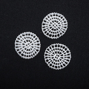Hoog-efficiënte HDPE MBBR biofilmdragermedia, plastic ronde bevestigingen voor de behandeling van huishoudelijk en industrieel afvalwater - Product Image 3