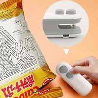 Mini scelleuse sous vide rechargeable par USB, machine de découpe portable pour la cuisine et la maison, scelleuse sans fil pour sacs en plastique alimentaire, collations