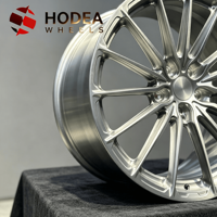Jantes forgées monobloc de 18/19/20/21/22/23/24 pouces pour BMW Audi Mercedes Cadillac, jantes en alliage brossé à 5 trous multi-branches personnalisées