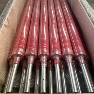 Rouleau en silicone pour machines de découpe de verre, résistant à la chaleur et à l'usure, dureté 60-95 Shore A - Product Image 1