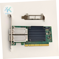 Tarjeta de Interfaz de Red Cableada Mellanox CX-4 MCX416A-CCAT, 100GbE, Doble Puerto QSFP28, PCIe 3.0x16, Adaptador Ethernet para Servidor