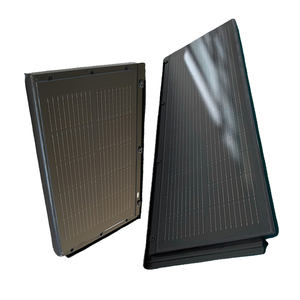 Panneaux solaires brun noir 50W 51W 52W 53w avec tuiles solaires en verre trempé de <span class=keywords><strong>toit</strong></span> <span class=keywords><strong>plat</strong></span> pour les appartements extérieurs de <span class=keywords><strong>maison</strong></span> - Product Image 2