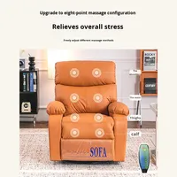 Moderne Raumkapsel, Wohnzimmer, Schlafzimmer, Balkon Eisen rahmen Laid-Back Elektrisch rotierendes Massage sofa Entspannungs stuhl