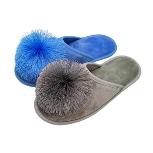 Pantofole da donna leggere per interni antiscivolo da sposa Fuzzy Memory Foam per <span class=keywords><strong>casa</strong></span> <span class=keywords><strong>con</strong></span> funzione traspirante per l'inverno - Product Image 2