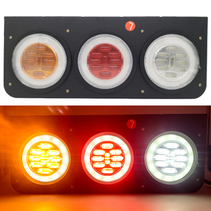 Trailer Rear Tail <b>Light</b> 24vLED <b>Light</b> Big Triple Five Inch <b>Flash</b> Turn signal Reversing <b>Light</b> Assembly - Product Image 2