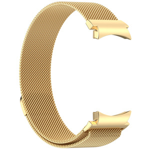 Ajuste rápido de acero inoxidable Milanese No Gaps Band para <span class=keywords><strong>Samsung</strong></span> <span class=keywords><strong>Galaxy</strong></span> <span class=keywords><strong>Watch</strong></span> 7 6 5 <span class=keywords><strong>4</strong></span> Classic 5Pro Correa de metal de bucle magnético - Product Image 1