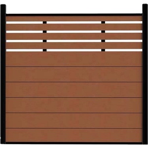 Tablero de Cercado WPC Tipo Castellated para Jardín Exterior, 6 Pies, Semi-Cubierto, para Balcones y Casas - Product Image 2