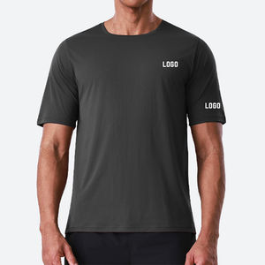 Magliette da Corsa Traforate Personalizzabili, Design Semplice, Manica Corta, Vestibilità Slim, Taglia USA, T-Shirt da Palestra a Rapida Asciugatura - Product Image 1