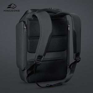 Kingsons Men's <b>Laptop</b> <b>Backpack</b> 20-35L Durable With Side Pockets For Everyday Use - Product Image 3