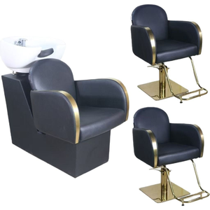 High Eed New Design Barbershop Furniture Heavy Duty Hydraulic Barber <b>Chair</b> Men's <b>Vintage</b> Salon <b>Chairs</b> Retro Modern Nail Salon - Product Image 6