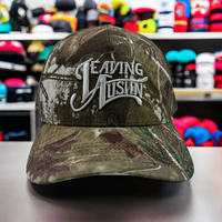 Casquette de baseball OEM brodée sur mesure en coton/polyester de haute qualité avec impression numérique par sublimation en arbre véritable, 5 panneaux, casquette de sport camouflage