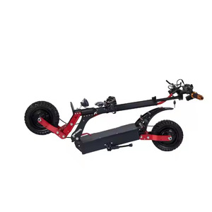 Trottinette électrique 11 pouces, batterie lithium 48V, double moteur, écran numérique, pour trajets urbains, unisexe, avec éclairage LED - Product Image 4