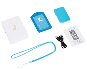 Neuester ID-Karten-GPS-Tracker Ultra-Dünn Smart Plastik Mitarbeiter-Arbeits-CAT-1 Schul-Studenten-Kinder SOS-Ortungsgerät - Product Image 2