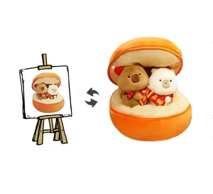 사용자 정의 귀여운 카피 바라 봉제 장난감 멀티 컬러 중국 봉제 인형 동물 인형