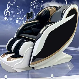 Ganzkörper-Massagestuhl mit Airbags und Schwerelosigkeit-Massagestuhl, der 180 Grad flachlehnen kann
