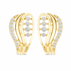 22K Gold Jhumka <b>Earrings</b> for Women Traditional Ethnic Jewelry Bridal Wedding Party Wear Luxury Collection - Product Image 1