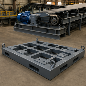 Support de convoyeur directement de l'usine |   Fabrication en acier soudé robuste pour le transport de matériaux en vrac - Product Image 4