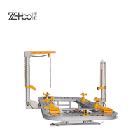 ZeHoo Z-500 Banc de redressage de carrosserie automobile pour voitures et camions, pour la réparation professionnelle des bosses et des collisions, avec levage inclinable 10