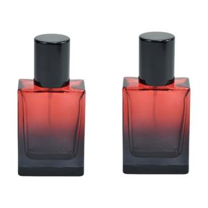 50 ml 100ml Custom Matte Gray Flat Square Perfume <b>Bottle</b> With <b>Box</b> Empty Spray Luxury Cologne <b>Bottles</b> - Product Image 1