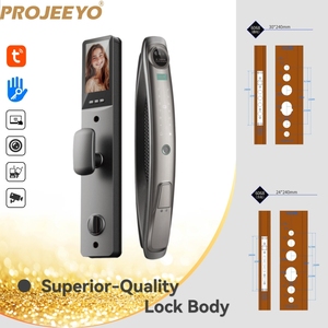 Cerradura Inteligente para Puerta con Huella Dactilar y Aplicación Tuya, Electrónica Digital sin Llave para Apartamentos Airbnb y Alquileres de Corta Duración MJ-CS10 Smart - Product Image 5