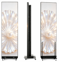 Écran LED mobile d'extérieur P3.076, mur vidéo autoportant, grand écran publicitaire sur pied, vente en gros