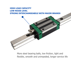 Chống gỉ hgr20 tuyến tính hướng dẫn đường sắt tuyến tính hướng dẫn khối <span class=keywords><strong>CNC</strong></span> máy công cụ tuyến tính hệ thống đường sắt 20mm hoán đổi cho nhau - Product Image 3