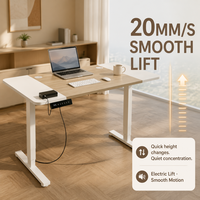 Table élévatrice AOR avec protection contre la surchauffe, rebond d'obstacles, moteur unique, pieds inversés, pieds en T, vente en gros d'usine